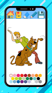 Scooby coloring doo cartoon ga Capture d'écran 4