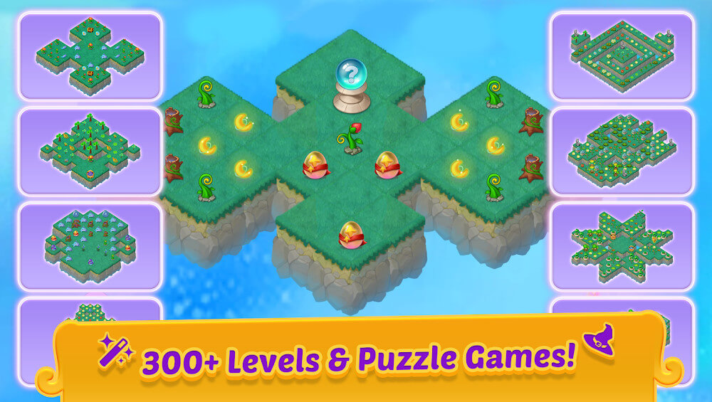 Merge Witches-Match Puzzles Screenshot 4