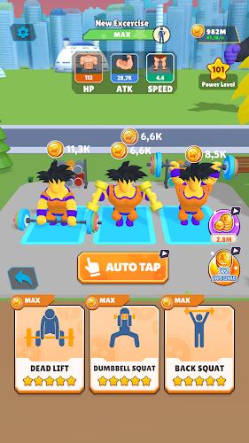 Legendary Warriors Gym Clicker應用截圖第2張