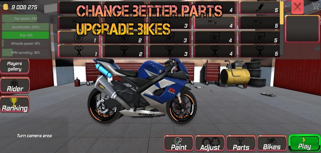 Drag Bikes 3 スクリーンショット 2