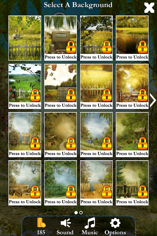 Pyramid Solitaire: The Country Скриншот 2