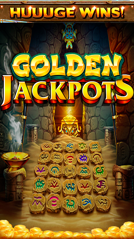 Slots! Azetc Gold Treasures Vegas Slot machines Captura de pantalla 1
