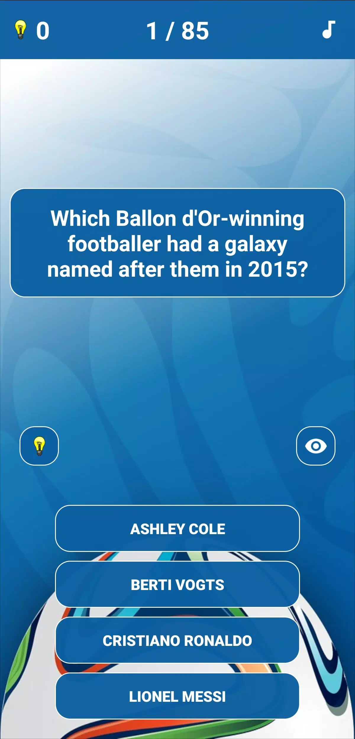 Soccer Clubs Logo Quiz Captura de tela 4
