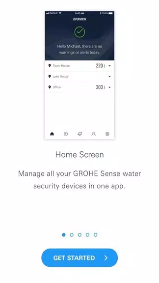 GROHE Sense Capture d'écran 1