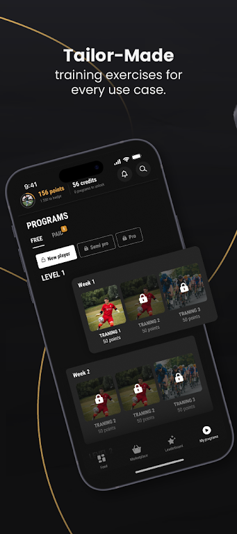 Ballers App: Football Training Screenshot 2