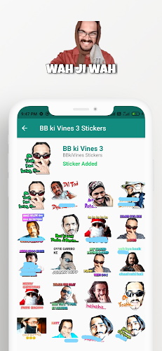 BB Ki Vines Stickers Captura de tela 3