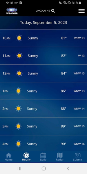 10/11 NOW Weather Capture d'écran 2