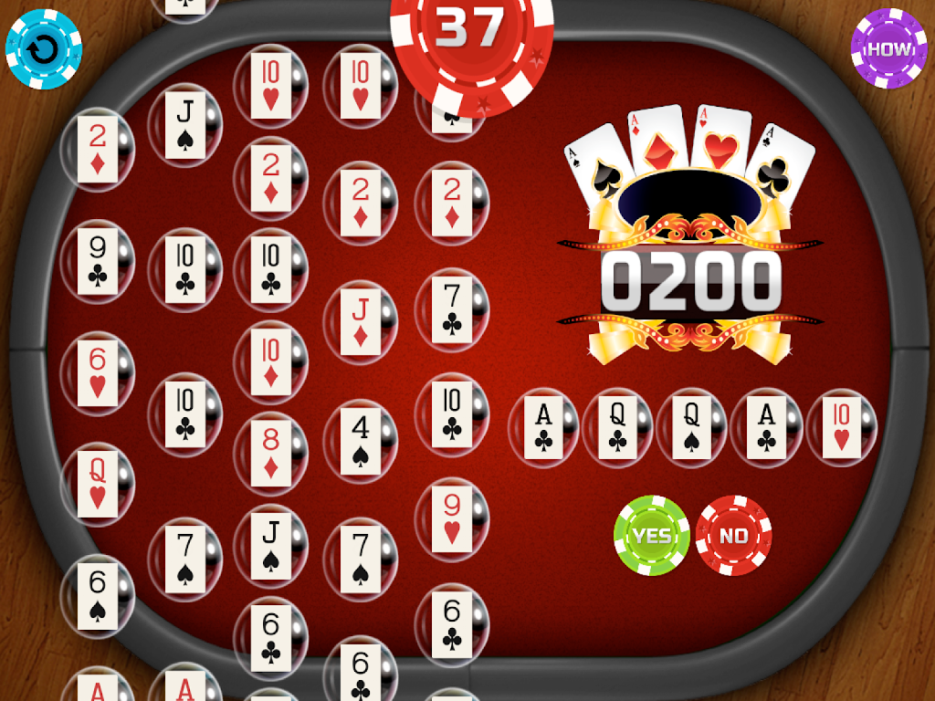 Bubble Pop Poker Captura de pantalla 3