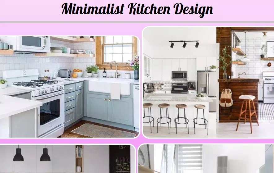 Minimalist Kitchen Design 스크린샷 1