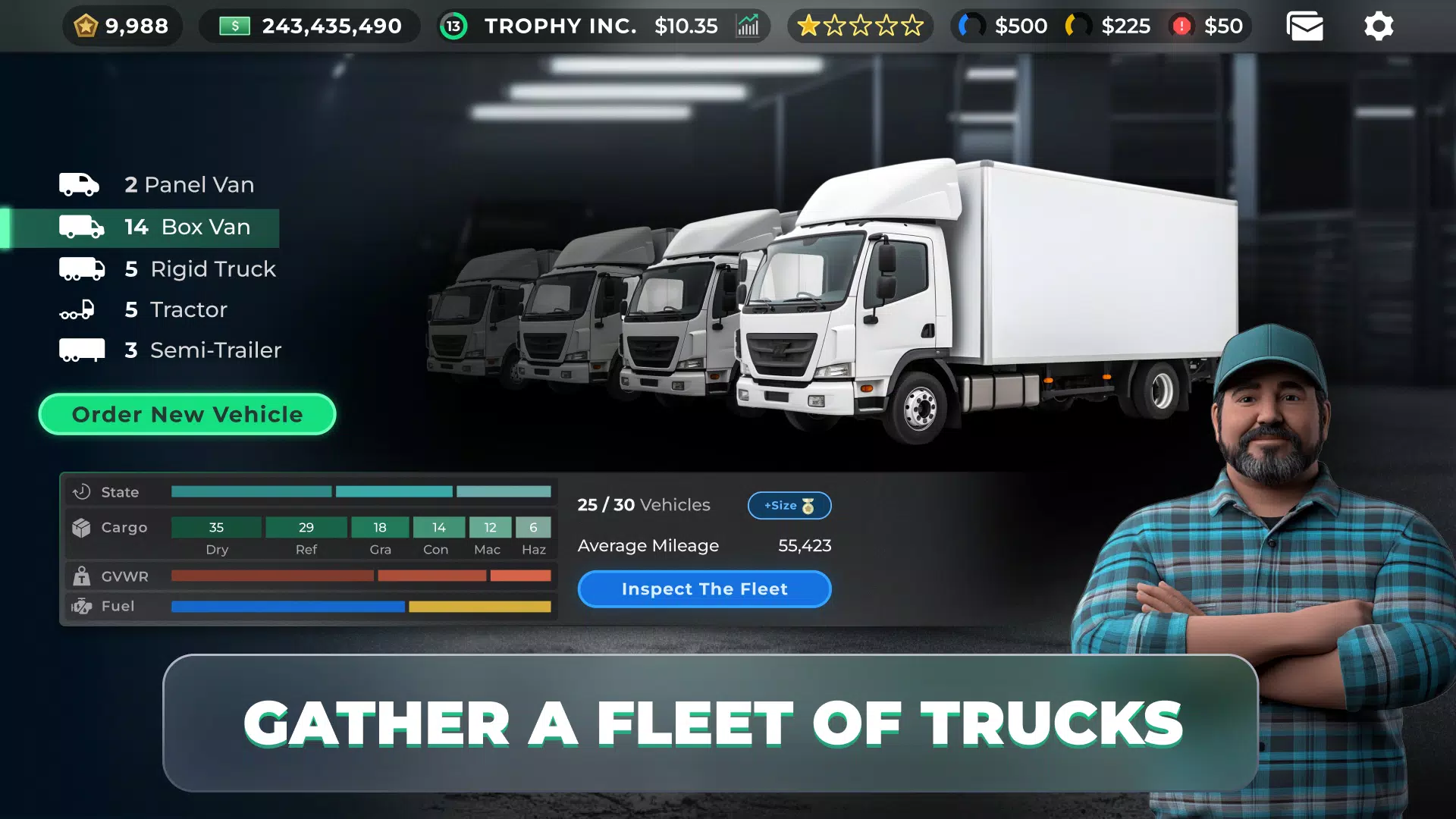 Truck Manager Captura de pantalla 2