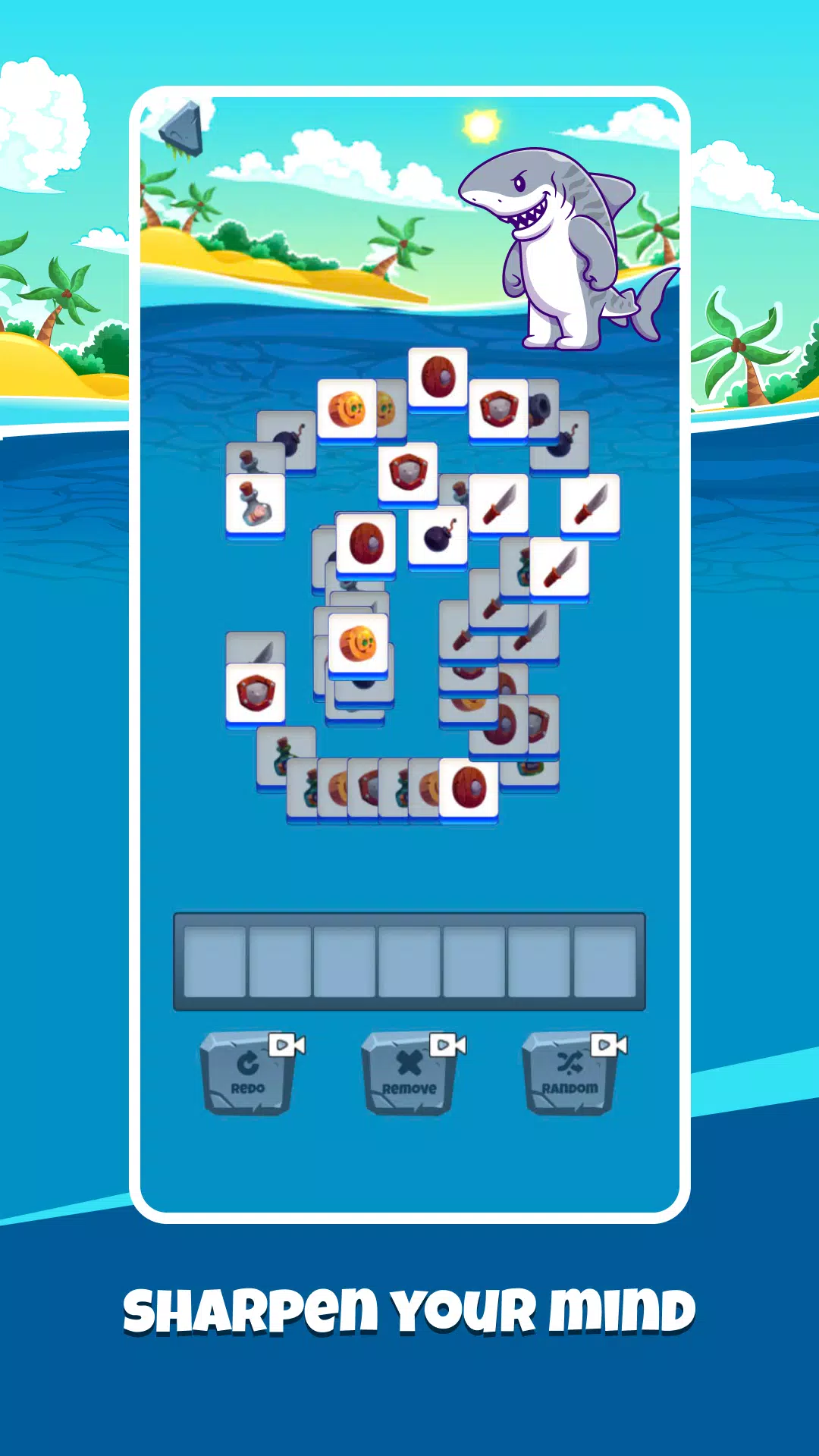 Shark Attack:Match Puzzle Game スクリーンショット 1