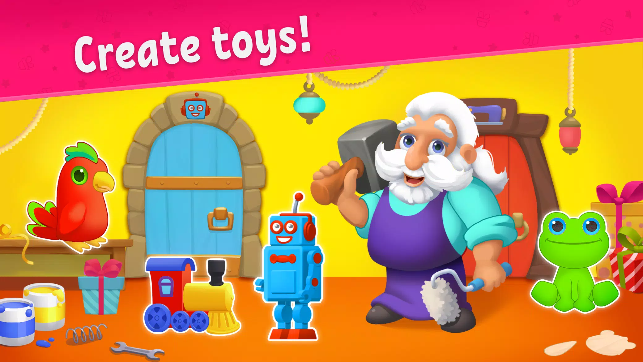 Schermata Toy maker, factory: kids games 1