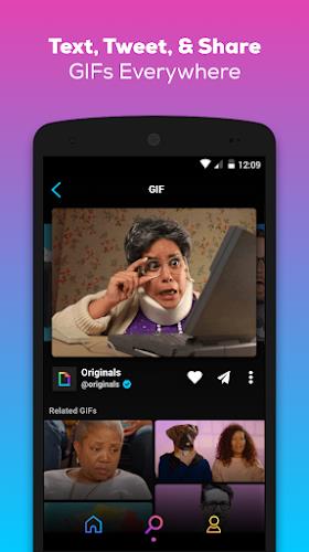 GIPHY: GIF & Sticker Keyboard Schermafbeelding 4