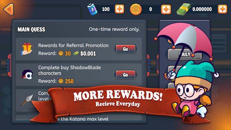 Ninja Boss Hunter - Earn Money Zrzut ekranu 4