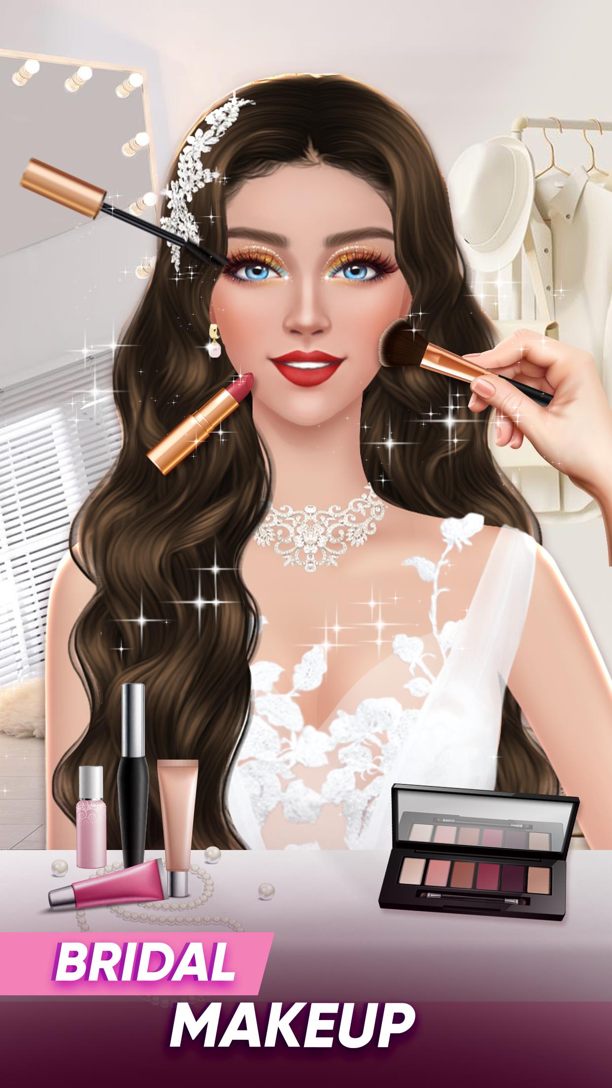 Wedding Dress Up Bridal Makeup Screenshot 2