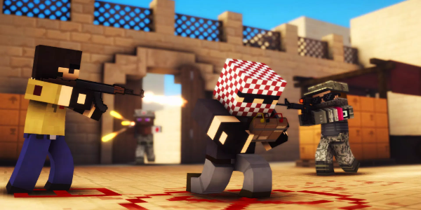 Pixel Strike 3D - FPS Gun Game Captura de pantalla 1