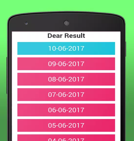 Sikkim State Lottery Results应用截图第2张