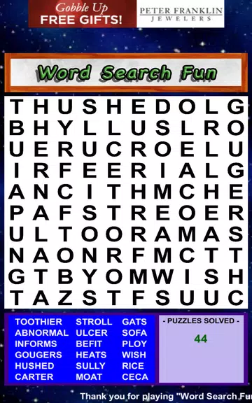 Word Search Scramble Word Find Schermafbeelding 3