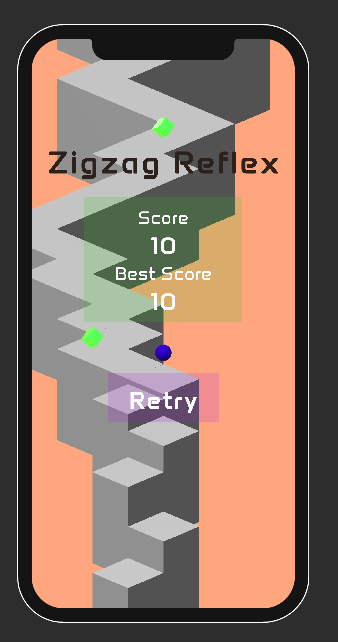 Zigzag Reflex Скриншот 2