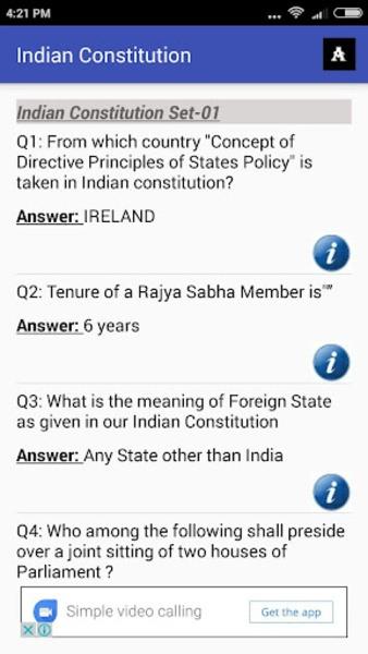 Indian Constitution Tangkapan skrin 3