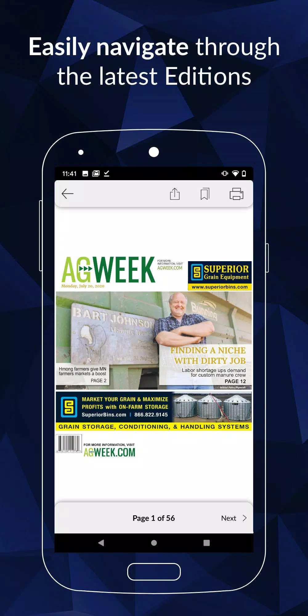 Agweek E-Paper Скриншот 2