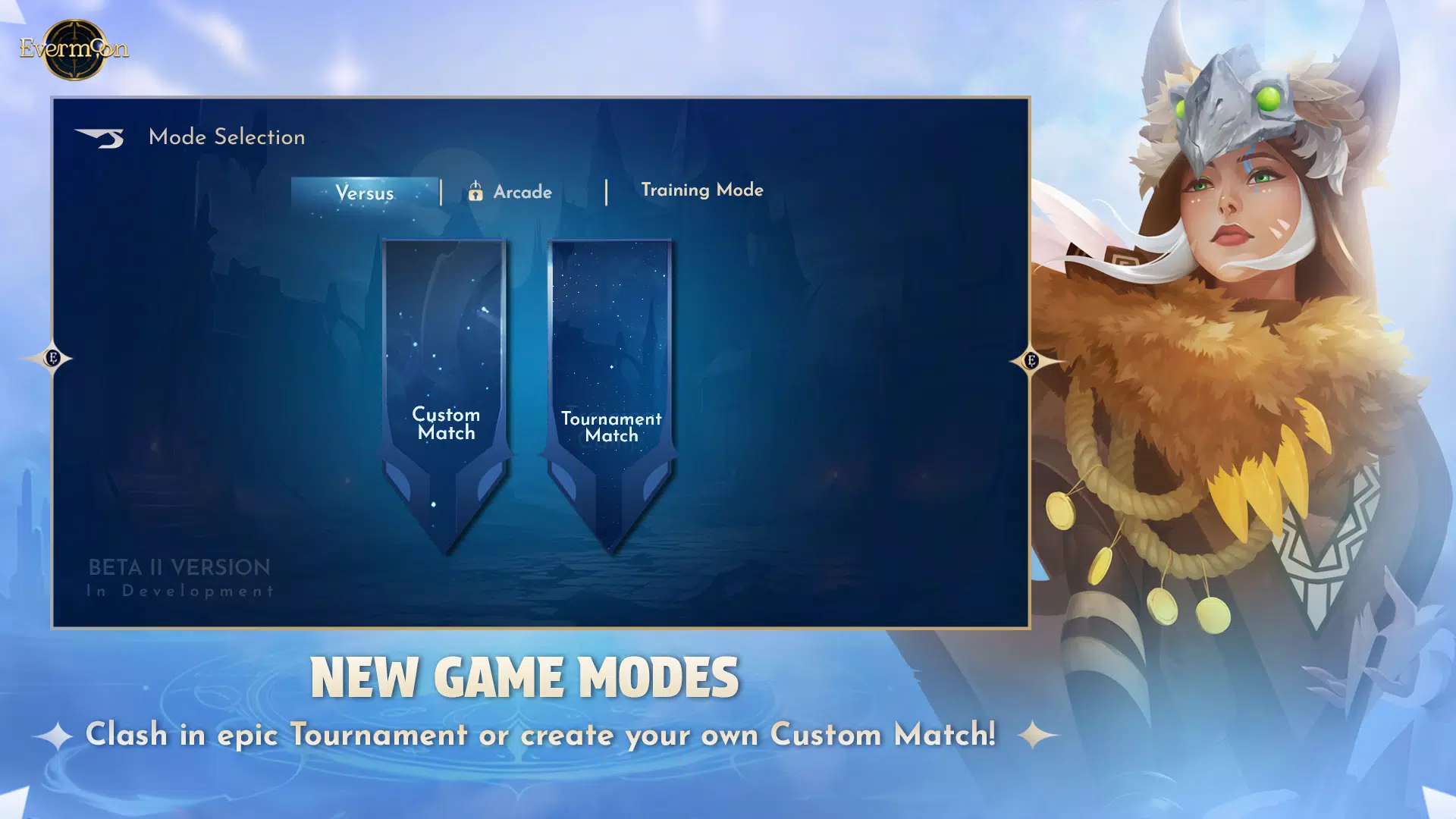 Beta II: Evermoon MOBA Captura de tela 1