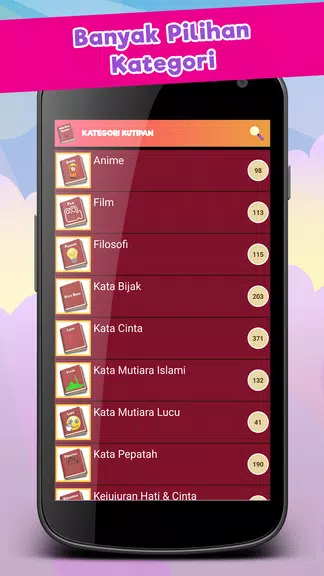 1100 Kata Mutiara Captura de tela 2