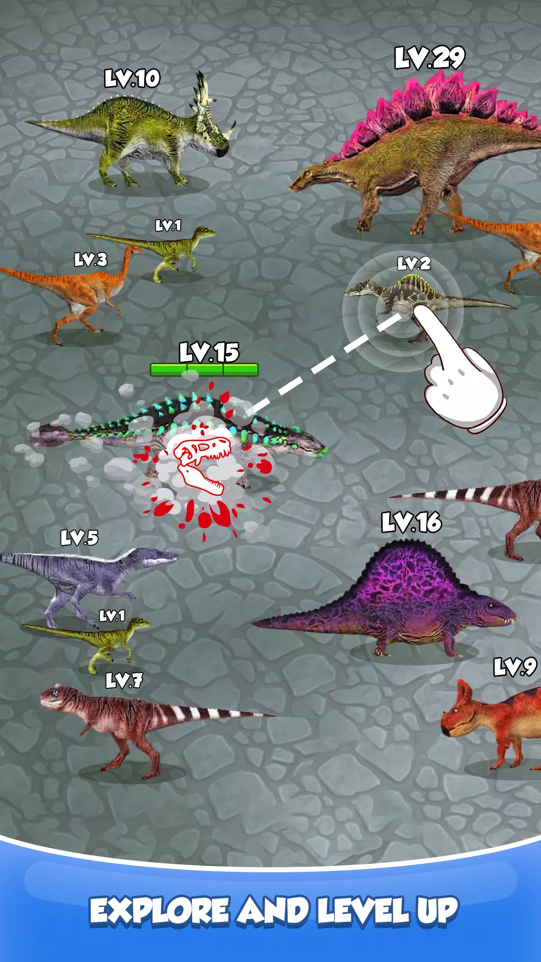 Merge Dino: Survival Monster Screenshot 1