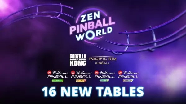 「Zen Pinball Worldは、3パックで16の新しいテーブルで拡大します」
