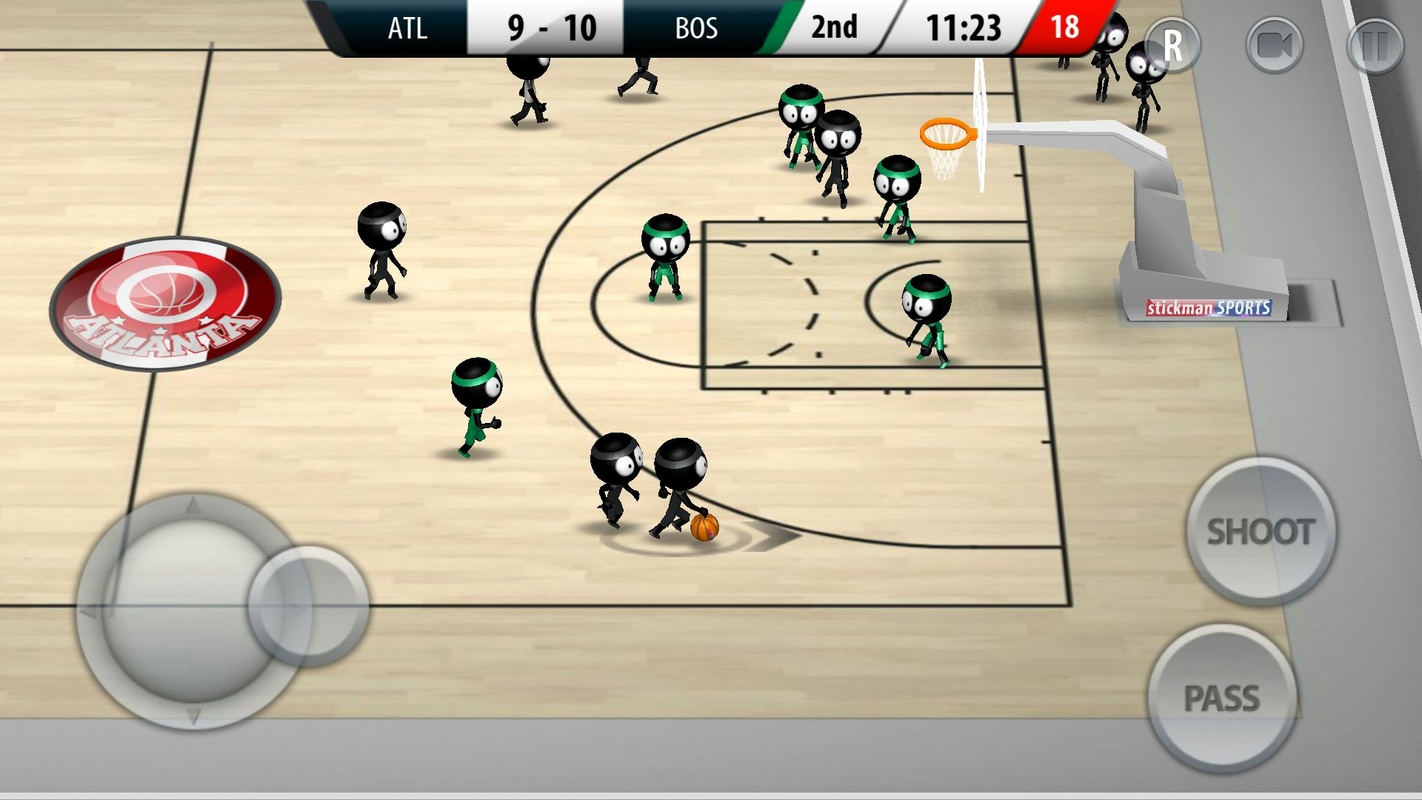 Stickman Basketball 2017 स्क्रीनशॉट 2