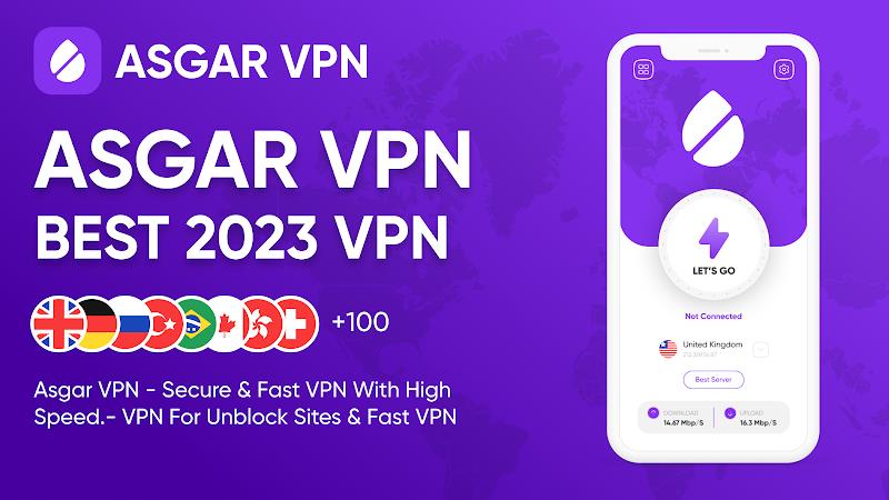 Asgar VPN Captura de tela 3