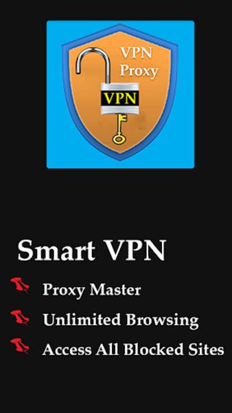 VPN Proxy Master Hide Identity ภาพหน้าจอ 1