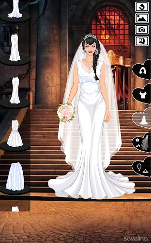 Sweet Vampire Wedding dress up Captura de tela 2