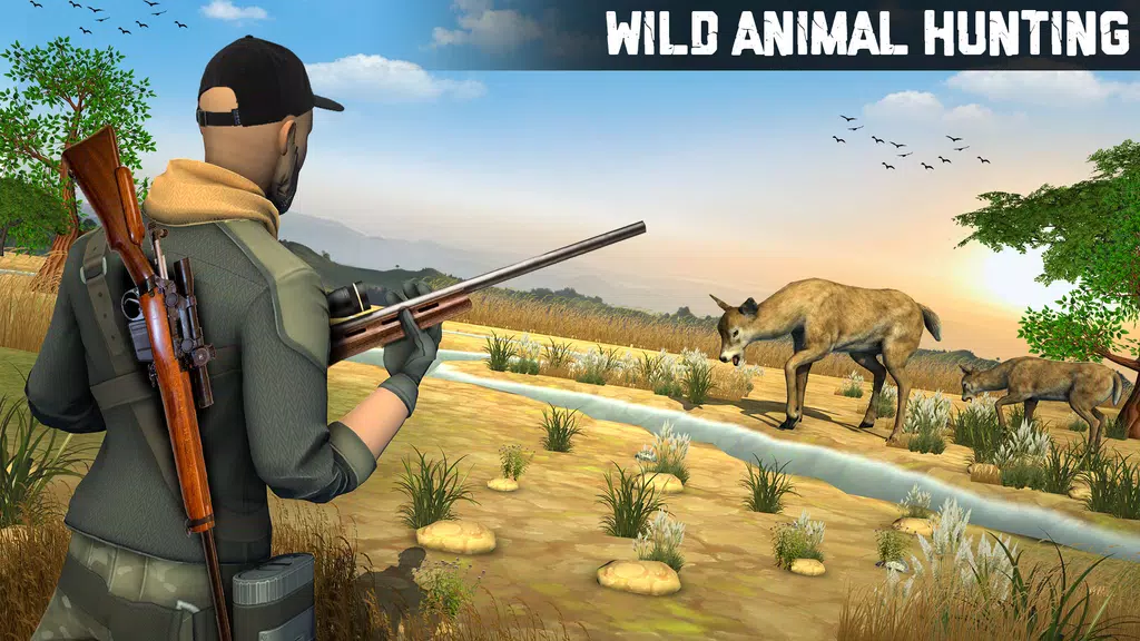 Wild Animal Hunting 3D Offline应用截图第1张