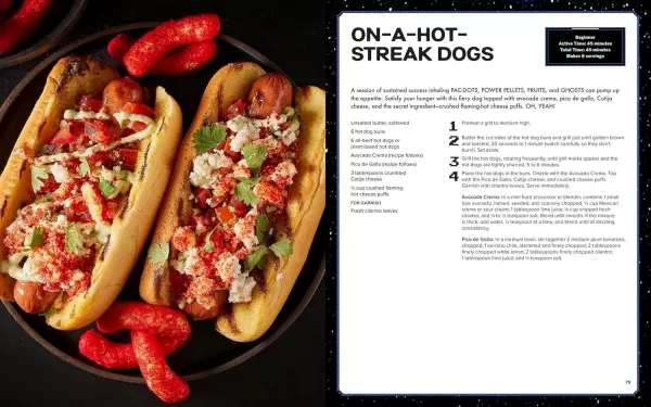 Preview of Pac-Man cookbook recipes