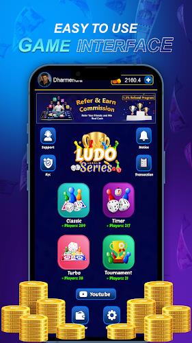 Ludo Series - Play and Win Captura de tela 1