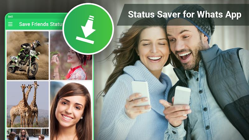 Save Status, Story Saver स्क्रीनशॉट 1