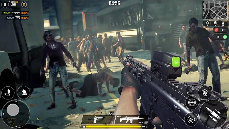 Dead Zombie Survival Shooter Ekran Görüntüsü 3