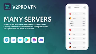 V2 Pro - v2ray VPN স্ক্রিনশট 4