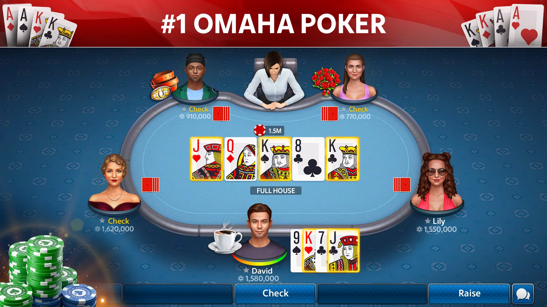 Omaha Poker Screenshot 1