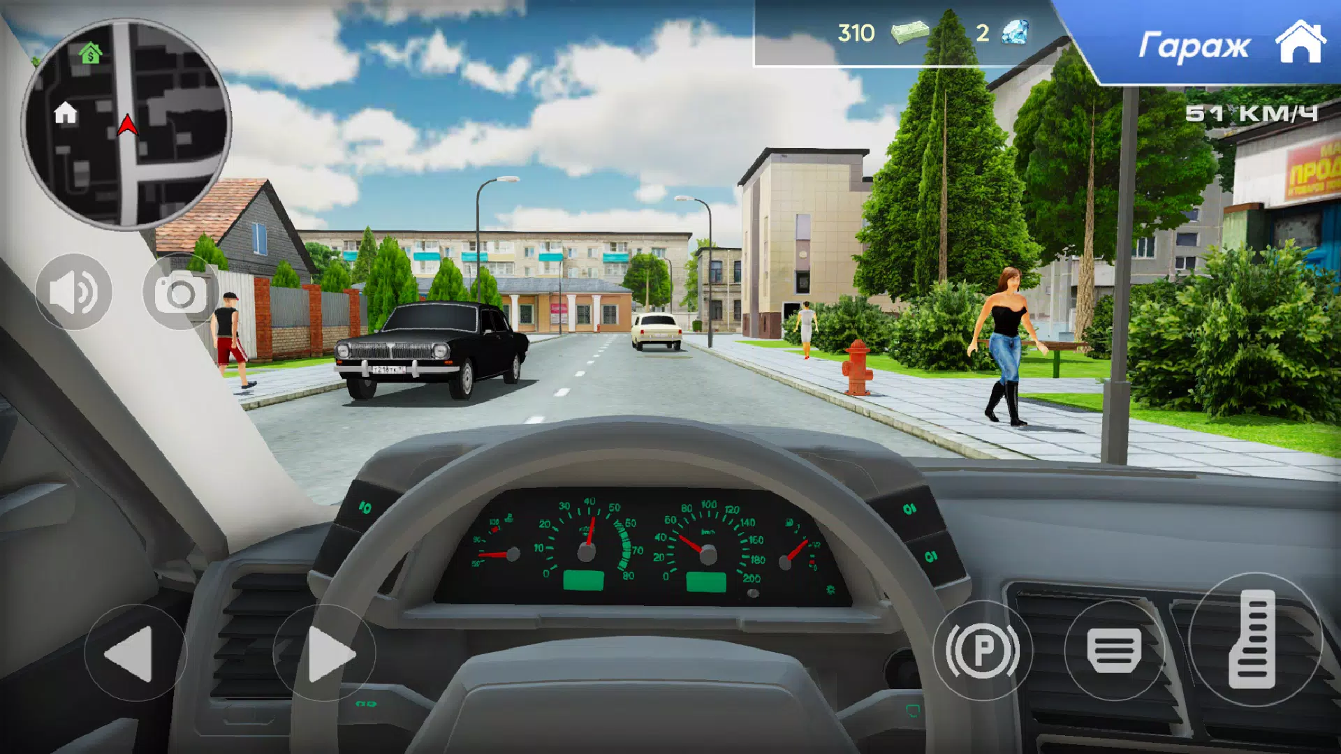 Lada 2112 Village City Driving Screenshot 4