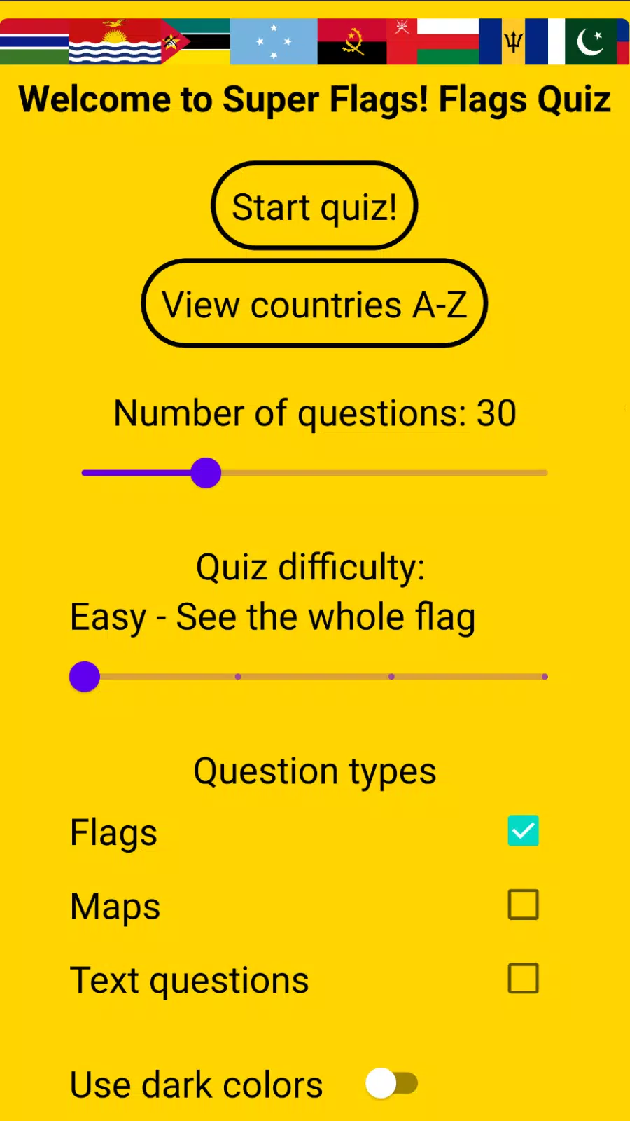 Super Flags! Flag Quiz應用截圖第1張