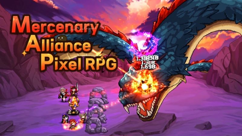 Mercenary Alliance: Pixel RPG Zrzut ekranu 1