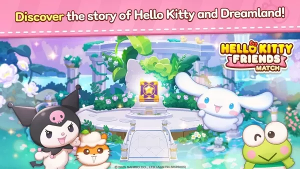 LINE Games Unveils Hello Kitty Friends Match: A New Match 3 Puzzle Game Soft-Launched