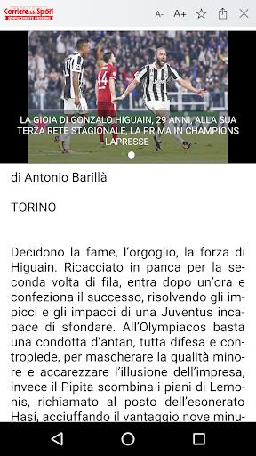 Corriere dello Sport HD 스크린샷 1