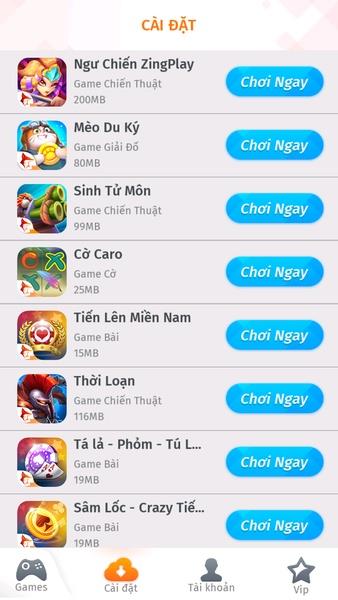 ZingPlay应用截图第3张