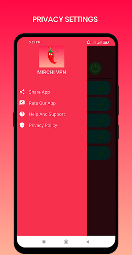 Mirchi VPN - Private & Fast स्क्रीनशॉट 3