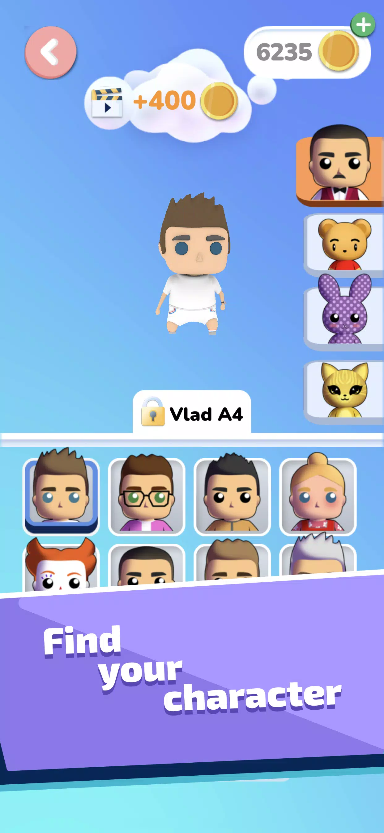 A4 Typer - Play and increase y Captura de tela 4