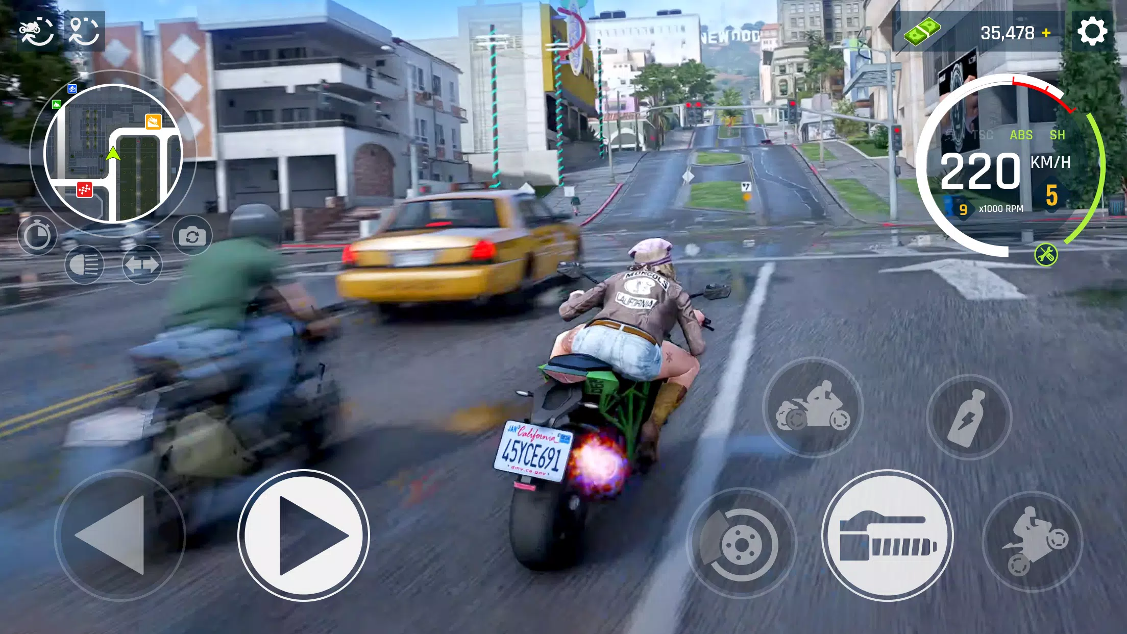 Real Moto Driving Скриншот 1