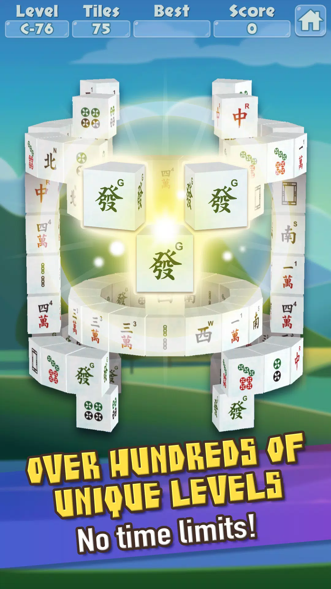 3D Mahjong Triple Tile Match 스크린샷 4